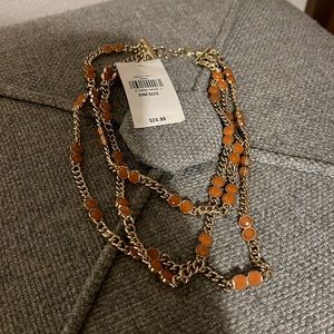Banana republic three chain necklace